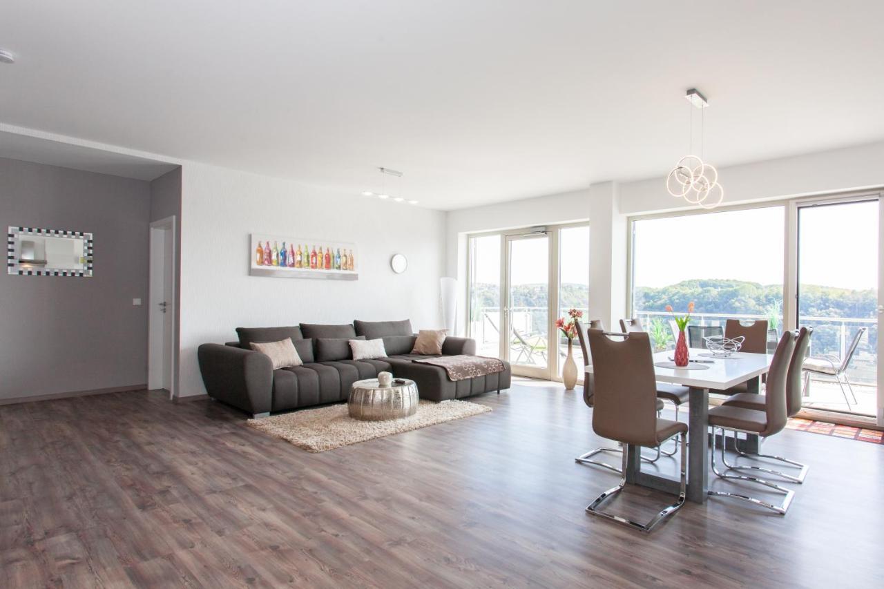 Kaiser - Ferienwohnungen Dreiburgenblick Patersberg Buitenkant foto